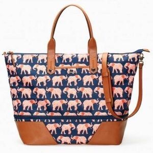 Stella and Dot elephant getaway bag